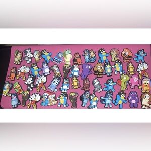 Huge lot of Bluey croc charms